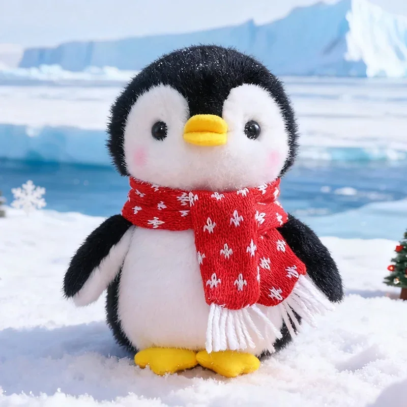 Christmas Penguin Plush Toy