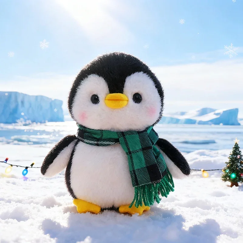 Christmas Penguin Plush Toy