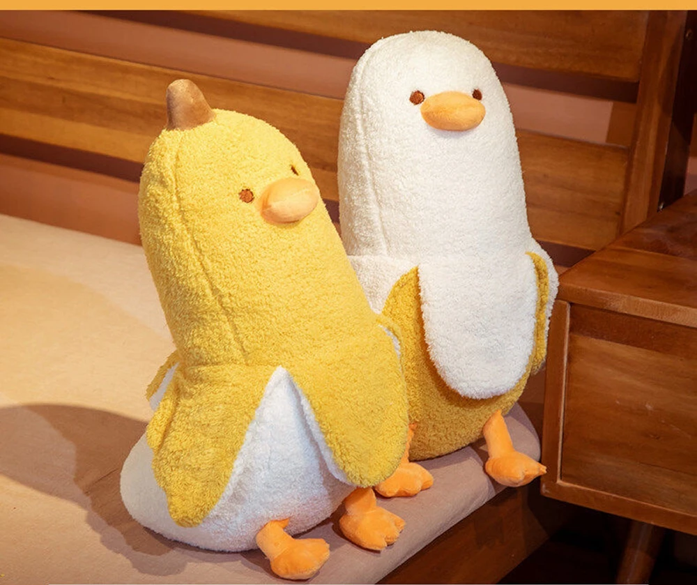 Banana Duck Funny Plush Toy